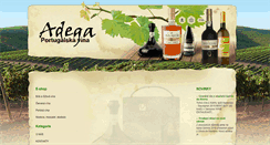 Desktop Screenshot of portugalska-vina.cz